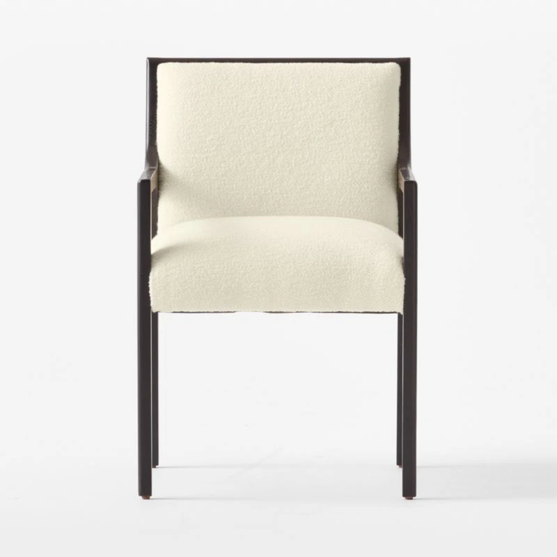 Segur Ivory Boucle Armchair 4 Segur Ivory Boucle Armchair - Image 2