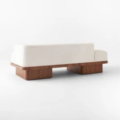 Serafin Snow White Performance Fabric Daybed -Home Furnishings Store SerafinSnowDaybed3QBSSF21