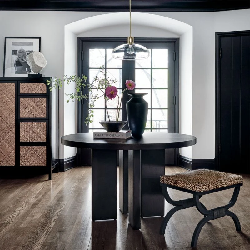 Miri Black Cane Chifferobe 4 Miri Black Cane Chifferobe - Image 2