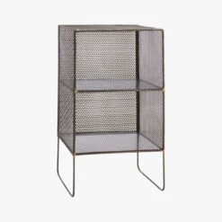 Sift Gunmetal Side Table 7 Sift Gunmetal Side Table -Home Furnishings Store Sift2StoryTowerF14