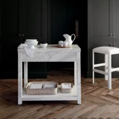 Eyelet White Linen Napkin -Home Furnishings Store SlabMarbleKitchenIslandMR21 1