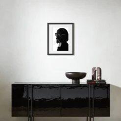 'Snoop Dogg' Photographic Print In Black Frame 17.75"x21.75" -Home Furnishings Store SnoopDoggBk17p75x21p75SHF23 3D
