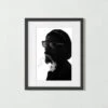 'Snoop Dogg' Photographic Print In Black Frame 17.75"x21.75" -Home Furnishings Store SnoopDoggBk17p75x21p75SSF23 3D