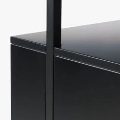 Stairway Black Cabinet - 96" Height -Home Furnishings Store StairwayTallBlkCabinetAVS19