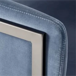 Stretta Blue Velvet Office Chair 13 Stretta Blue Velvet Office Chair -Home Furnishings Store StrettaBlueMtlOffcChairAVSSS22