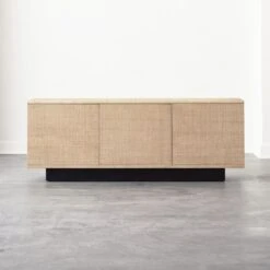 Suffolk Grasscloth Media Console