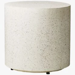 Terrazzo White Outdoor Side Table 16 Terrazzo White Outdoor Side Table -Home Furnishings Store TerrazzoSideTableSOS19