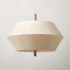 Totora Oak Pendant Light
