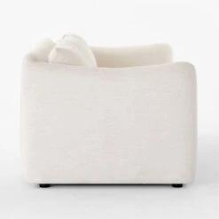 Tuffare White Performance Fabric Sleeper Sofa Queen -Home Furnishings Store TuffareWhiteSleeperSofaSDSSF23