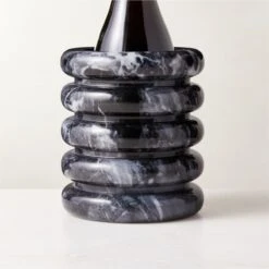 Turk Black Marble Utensil Holder 10 Turk Black Marble Utensil Holder -Home Furnishings Store TurkBlkMrblUtensilHolderAV2SHF22