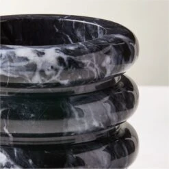 Turk Black Marble Utensil Holder 11 Turk Black Marble Utensil Holder -Home Furnishings Store TurkBlkMrblUtensilHolderAV3SHF22