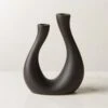 Uri Matte Black Cement Taper Candle Holder -Home Furnishings Store UriTaperHolderBlackSHF23