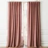 Velvet Dusty Orchid Curtain Panel 48"x120" -Home Furnishings Store VelvetDstyOrchidCrtnPnl96SHS20