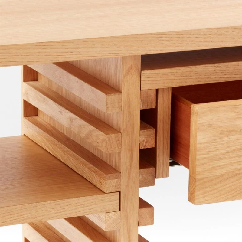 Ventura White Oak Console Table 11 Ventura White Oak Console Table - Image 9
