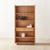 Ventura White Oak Bookcase -Home Furnishings Store VenturaNtchdTallBkshlfROS22