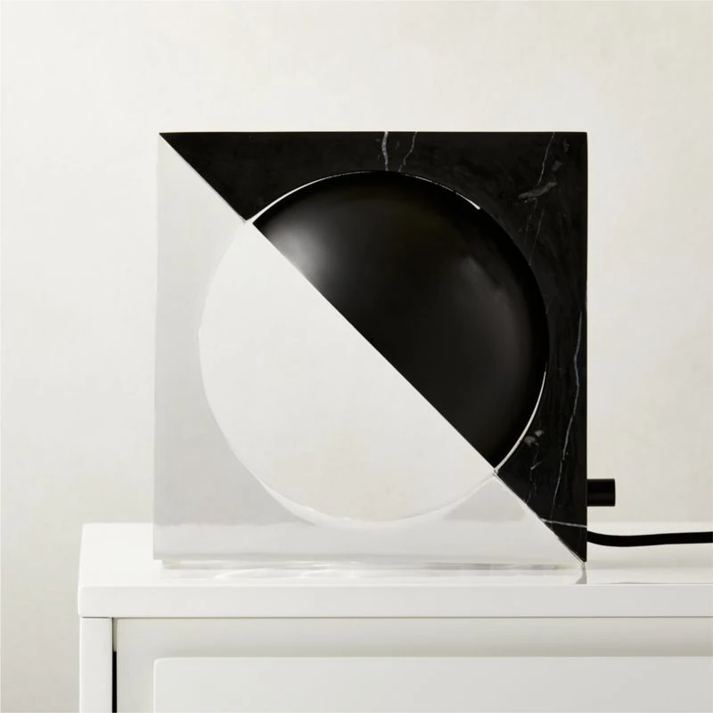 Venus Black Resin Modern Table Lamp 3 Venus Black Resin Modern Table Lamp