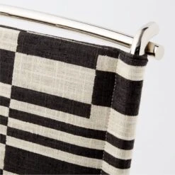 Vicino Black And White Patterned Upholstered Office Chair -Home Furnishings Store VicinoPatternedChairAVSSS23