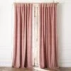 Orchid Mauve Organic Cotton Velvet Window Curtain Panel 48"x84'' -Home Furnishings Store VlvtDOrchOrgCtnCrtn96PnlSHF23