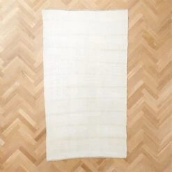 Vintage Handwoven Turkish Hemp Area Rug 6'3"x11'2" -Home Furnishings Store VntTrkHmpHdwvnRg6d3X11d2SHF22