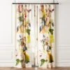 Jungle Floral Window Curtain Panel 48''x84'' -Home Furnishings Store VntgFloral96CurtainPnlSHS23