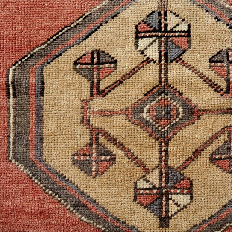 Vintage Handknotted Wool Turkish Rug 2'11"x6'2" 5 Vintage Handknotted Wool Turkish Rug 2'11"x6'2" - Image 3