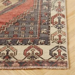 Vintage Handknotted Wool Turkish Rug 2'11"x6'2" 9 Vintage Handknotted Wool Turkish Rug 2'11"x6'2" -Home Furnishings Store VntgHdkdWlTurkRug2p8x6AVSHF23