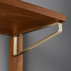 Walnut Modular Single Shelf 88" 11 Walnut Modular Single Shelf 88" -Home Furnishings Store WalnutMod88SingleShelfRO2F18