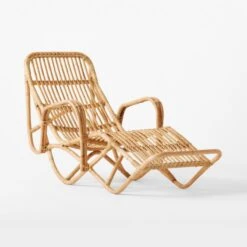 Wengler Reclining Rattan Chaise Lounge 12 Wengler Reclining Rattan Chaise Lounge -Home Furnishings Store WenglerRttnChaiseLng3QSSF22