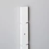 White High-Gloss Modular Wall Shelf Uprights -Home Furnishings Store WhtHiGlModUprt39p5inSHS21 1x1 1