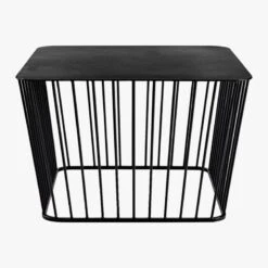 Wire Outdoor Coffee Table Cover -Home Furnishings Store WireCoffeeTableBlackS18