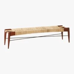Wrap Large Natural Bench 11 Wrap Large Natural Bench -Home Furnishings Store WrapBenchLargeNatural3QFF19