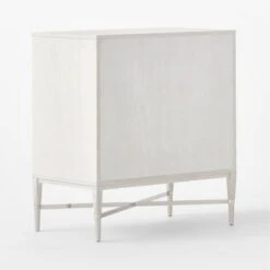 Connoisseur 5-Drawer Whitewashed Oak Wood Dresser Model 1003 -Home Furnishings Store WtWd1003CnnssrDresser3QBSSS22