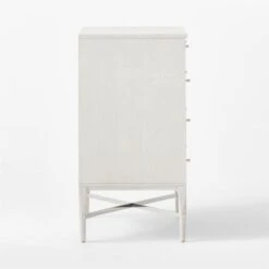 Connoisseur 5-Drawer Whitewashed Oak Wood Dresser Model 1003 -Home Furnishings Store WtWd1003CnnssrDresserSDSSS22