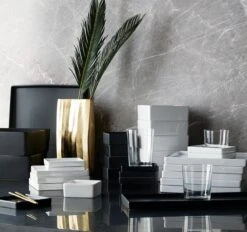 Bento Square White Appetizer Plate Set Of 8 -Home Furnishings Store bentodinnerwareAP18 1