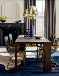 Infinity Black Knot Sculpture -Home Furnishings Store blox35x63diningtableJN18