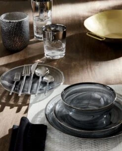 Poplin Black Cloth Napkins Set Of 8 -Home Furnishings Store bubbleblacktealightcandlehldrJN18