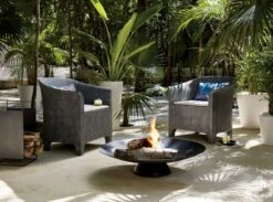 Shore White Stone Indoor/Outdoor Planter Medium 15 Shore White Stone Indoor/Outdoor Planter Medium -Home Furnishings Store elyssechairemberfirepitBCOFB17